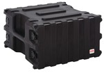 6U, 19 inch. Deep Molded Audio Rack