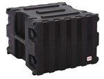 8U, 19 inch. Deep Molded Audio Rack