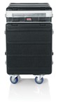 Gator 10U Top, 12U Side Console Audio Rack - Model GRC-10X12 PU