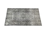 Vintage Persian Style Stage Mat - Grey 4.26' X 3'
