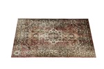Vintage Persian Style Stage Mat - Classic Worn 4.26' X 3'