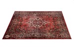 Vintage Persian Style Stage Mat - Original Red 6' x 5.25'