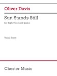 Sun Stands Still - for High Voice and Piano