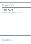 18th April - for Mezzo-Soprano, Baritone and Piano