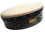 Green Craquelure Tuneable BodhrÃ¡n