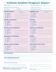 Student Progress Report