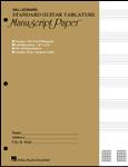 Hal Leonard Guitar Tab Manuscript Paper