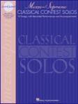 Classical Contest Solos For Mezzo-Sop/Alto w/online audio VOCAL