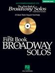 First Book of Broadway Solos Accompaniment CD - Baritone/Bass