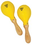 Yellow Plastic Maracas