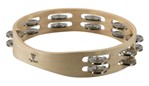 Double Row Wooden Tambourine