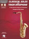 Classical Solos for Tenor Sax w/cd