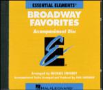 Hal Leonard Various Composers Sweeney  Essential Elements Broadway Favorites for Band - Accompaniment CD
