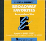 Hal Leonard Various Composers Sweeney  Essential Elements Broadway Favorites for Band - Accompaniment CD