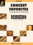 Hal Leonard Various Composers Higgins/sweeney/lav  Essential Elements Concert Favorites Volume 1 - Score