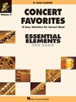 Hal Leonard Various Composers Higgins/sweeney/lav  Essential Elements Concert Favorites Volume 1 - Bass Clarinet