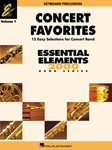 Hal Leonard Various Higgins/sweeney/lav  Essential Elements Concert Favorites Volume 1 - Mallet