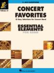 Hal Leonard  Sweeney/Lav/Higgins  Essential Elements Concert Favorites Volume 2 - Alto Saxophone