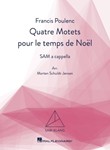 Quatre Motets pour le temps de Noel - SAM-Klang Choral Series