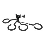 Stand-Clamping Rest for Four (4) Various-Size Horn Mutes