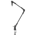 Slim Profile Desktop Mic Stand Boom Arm