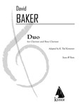 Duo - for Clarinet and Bass Clarinet Score and Parts