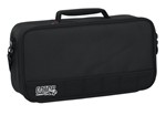 Black Aluminum Pedal Board; Small with Carry Bag