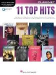 11 Top Hits w/online audio [clarinet]