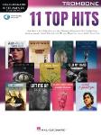 11 Top Hits w/online audio [trombone]