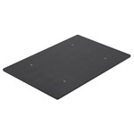 Rack Mounting Table Top 35.5 inch.x23.5 inch. - Black Textured with 4 Receivers