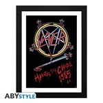 Slayer - Haunting the Chapel Framed Print - 12 inch. x 16 inch.