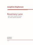 Rosemary Lane - Mezzo-Soprano and Piano