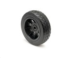 10 x 3 inch. Black R-Trac Rear Wheel Pack with Offset Hub - for Rock-N-Roller Carts