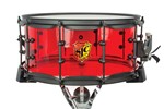Josh Dun Torch 6.5x14 Snare - Red Acryllic Shell