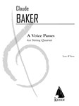 A Voice Passes (Score and Parts) - for String Quartet