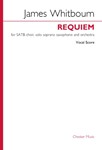 Requiem - for SATB Soprano Sax, Orchestra Vocal Score
