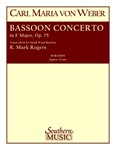Bassoon Concerto, Op. 75 (Full Score) - for Bassoon and Small Wind Band
