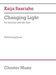 Changing Light - Baritone Voice and Alto Flute English