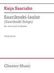Saarikoski-Laulut - Voice (Finnish) and Orchestra Study Score