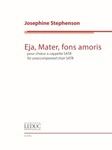 Eja, Mater, fons amoris - SATB