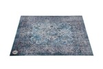 DRUMnBASE Pro Heavy Persian Rug 6' X 5.25' Road Worn Turquoise