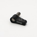 Low Boy Power Switch - 1/4 inch. Thread - Black Finish