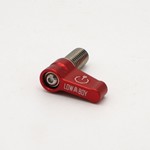 Low Boy Power Switch - M8 Thread - Red Finish