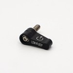 Low Boy Power Switch - 10/32 Thread - Black Finish