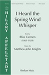 I Heard The Spring Wind Whisper