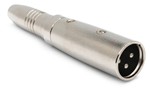 Adapter, 1/4 in. TRS to XLR3M
