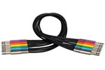 Balanced Patch Cables, TT TRS to Same, 1.5 ft.