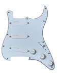 Lace Sensor Gold Loaded Pickguard - 3 Ply - White