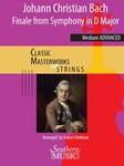 Finale from Symphony in D Major, W. 27 - for String Orchestra Score and Parts