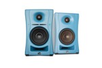 LP-UNF-B 4-Inch 2-Way Powered Loudspeaker System with Bluetooth - Blue (Pair)